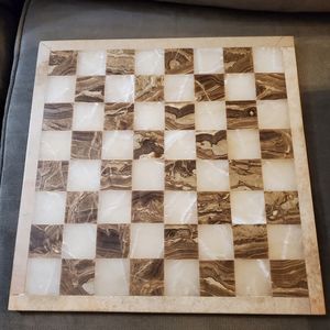 12" x 12" Marble Chess Board without pieces
